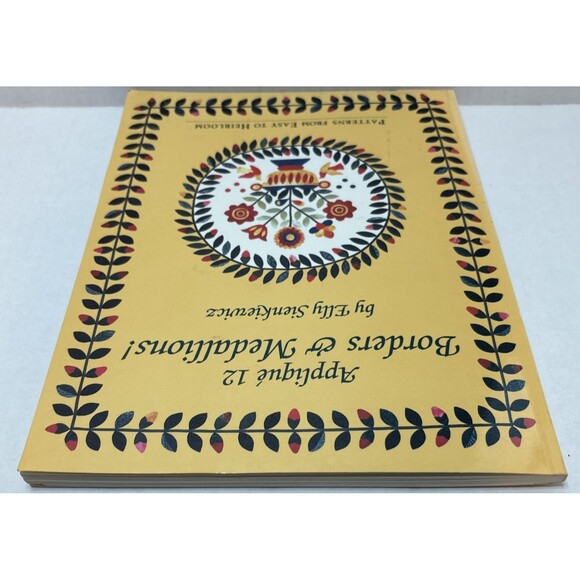 Applique 12 Borders and Medallions! : Patterns from Easy to Heirloom,   Book - Picture 9 of 9